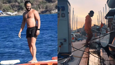 Koray Avcı Göcek’e Yerleşti, Pazarda Karpuz Satıyor