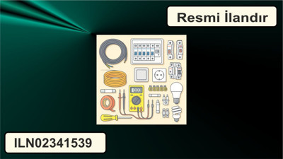BBB Tefrişat ve Elektrik Elektronik Malzeme Alımı Yapacak