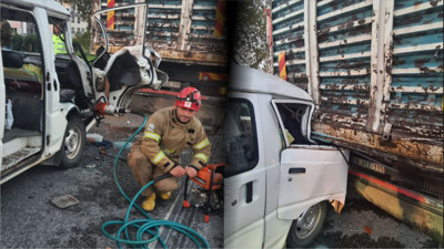 Balıkesir- Akçay Işıklarında Zincirleme Kaza: 6 Yaralı