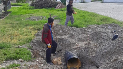 Edremit’te yağışlara karşı önlem alındı