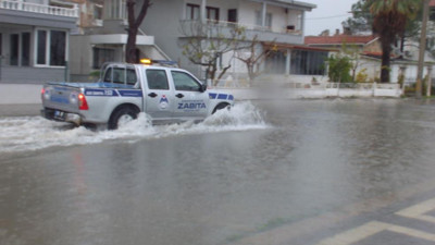 Burhaniye’de Şiddetli Yağış Alarmı