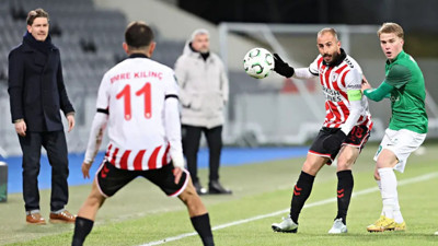 Zeki Yavru’nun UEFA Konferans Ligi Jestine Sosyal Medyada Büyük İlgi