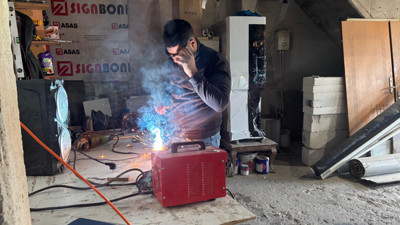 Balıkesir'de Kaynakçılık İşi Güce Dayalı Usta Yareser Anlattı