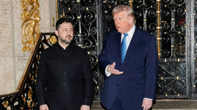 Trump ile Zelenskiy Florida’da Bir Araya Geldi