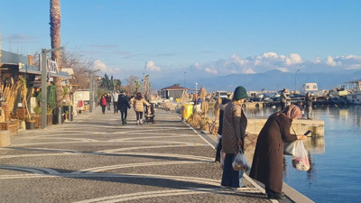 Edremit’te Yağmur Dindi, Hayat Normale Döndü