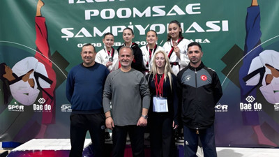 Türkiye Taekwondo Poomsae Şampiyonası’nda 13 Madalya