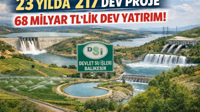 Balıkesir'de 68 Milyarlık Dev Hamle!