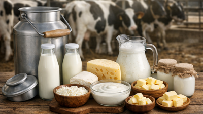 TÜİK: 930 Bin 898 Ton Süt Toplandı, Yoğurt Üretimi %10 Arttı