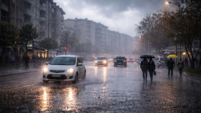 Balıkesir’e Yağmur Şoku! 3 Günlük Alarm