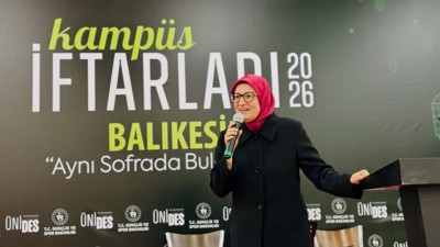 Belgin Uygur Çağış Kampüsü İftar Sofrasında