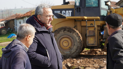 Susurluk’ta Yol ve Altyapı Çalışmaları Sürüyor