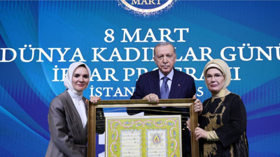 Cumhurbaşkanı Erdoğan, 8 Mart Dünya Kadınlar Günü İftar Programı'nda