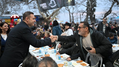 Akın, Erdek’te Hemşehrileriyle İftarda