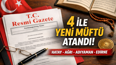 Resmi Gazete’de 4 İl İçin Müftü Kararı