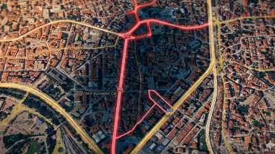 Balıkesir’de 7 Cadde Trafiğe Kapatıldı