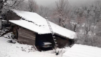 Bigadiç’te Bayramın İlk Karı