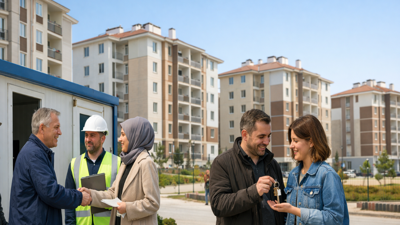Balıkesir Dinkçiler'de TOKİ 762 Konut Teslimi Başladı