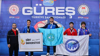 BAÜN Güreş Takımı Türkiye Şampiyonasında 3 Madalya Kazandı