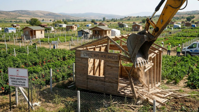 Hobi Bahçelerine Yıkım Kararı!