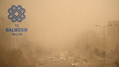 Balıkesir Valiliğinden Havada Toz Taşınımı Uyarısı