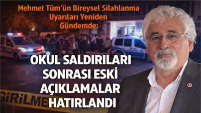 Mehmet Tüm’ün Yıllar Önceki Uyarısı Yeniden Gündemde