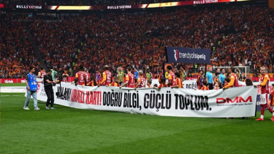 Galatasaray-Fenerbahçe Derbisinde “Dezenformasyona Kırmızı Kart” Mesajı