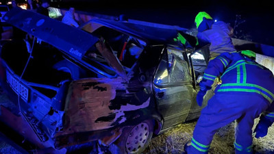 Gönen’de Gece Saatlerinde Kaza Paniği