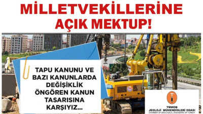7 Bin Mühendis İçin Meclis Çağrısı