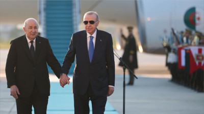 Cumhurbaşkanı Erdoğan, Cezayir Cumhurbaşkanı Tebbun’u Ankara’da Karşıladı