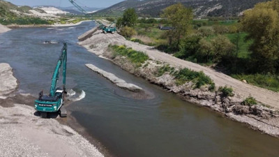 Bigadiç Simav Çayı’nda Taşkın Riskine Karşı Dev Proje