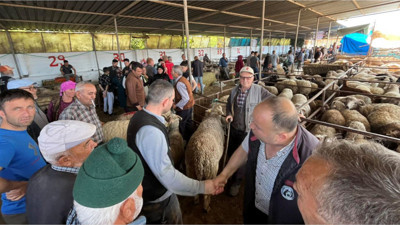 Havran’da Kurban Pazarı Bereketi