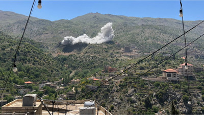 İsrail Ateşkesi Hiçe Saydı: Lübnan'a Bomba Yağdı