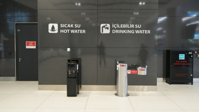 Havalimanlarında Ücretsiz İçme Suyu Hizmeti Yaygınlaştırılıyor