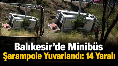 Balıkesir Kepsut Yolunda Feci Kaza: 14 Yaralı!