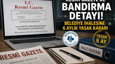 Bandırma Belediyesi İhalesinde 6 Ay Kararı