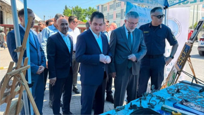 Başkan Cankul Sergide Kursiyerlerle Buluştu
