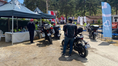 Motosiklet Tutkunları Dursunbey'deki Festivalde Bir Araya Geldi