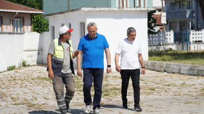 Başkan Semizel Sahada İncelemelerde Bulundu