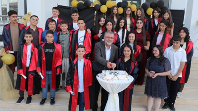 Başkan Cankul Öğrencilerin Mezuniyet Sevincine Ortak Oldu