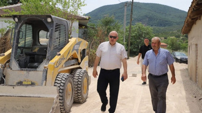 Başkan Palaz Çalışmaları Yerinde Takip Etti