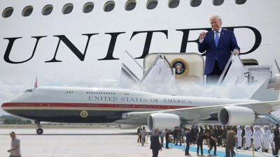 Ankara’da Trump’a Resmi Karşılama