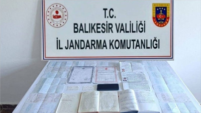 Balıkesir’de 4 Milyon Lirayı Aşan Senet Ele Geçirildi