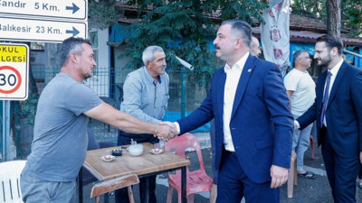 Yüksel'den Kepsut'ta Taziye Ziyareti