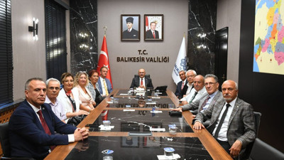 ADD Heyeti'nden Balıkesir Valisi Teması: Genel Merkez Ve Balıkesir Şubesi Aynı Programda