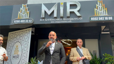 TEBD Bursa İl Başkanı Musa Yılmaz Mir Gayrimenkul Açılışında Konuştu