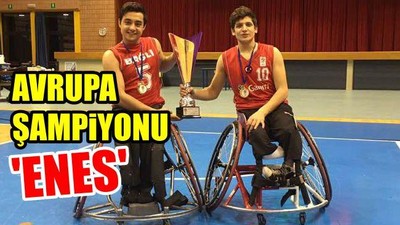 Avrupa Şampiyonu 'Enes'