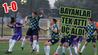Bayanlar Tek Attı Üç Aldı