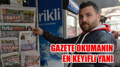 Gazete Okumanın En Keyifli Yanı