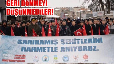 Geri dönmeyi düşünmediler!