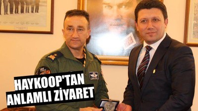 Haykoop'tan anlamlı ziyaret